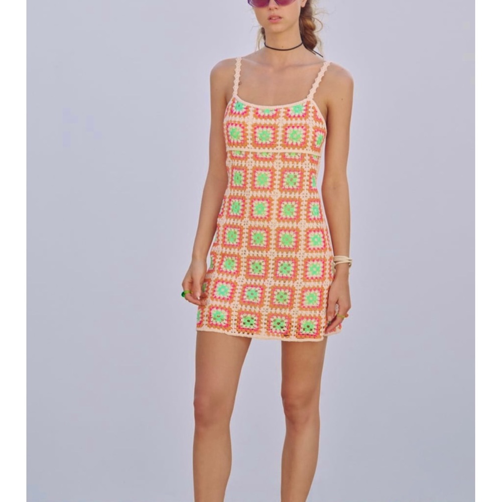 Zara crochet dress, worn only once!